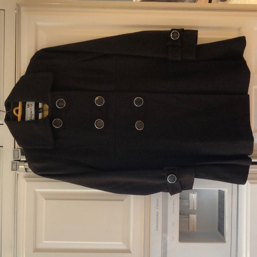 Brown Peacoat - Tween XL